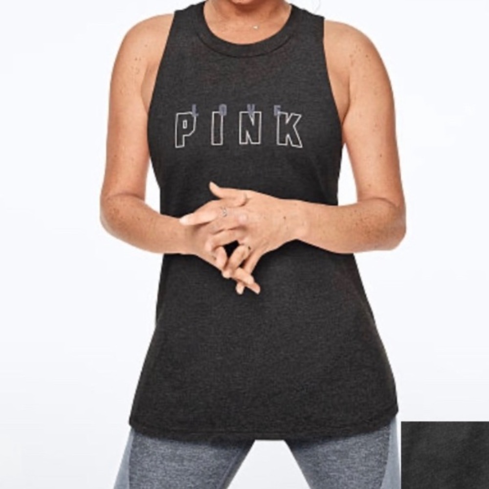 VS PINK • Sport Twist Back Tank